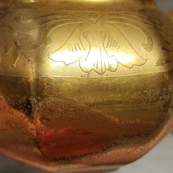 Vintage RARE Gold Sugar & Creamer Set - Picture 10 of 11